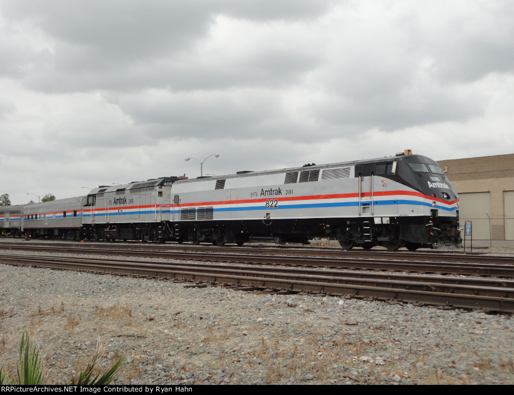 Amtrak Exhibit Train in Fullerton